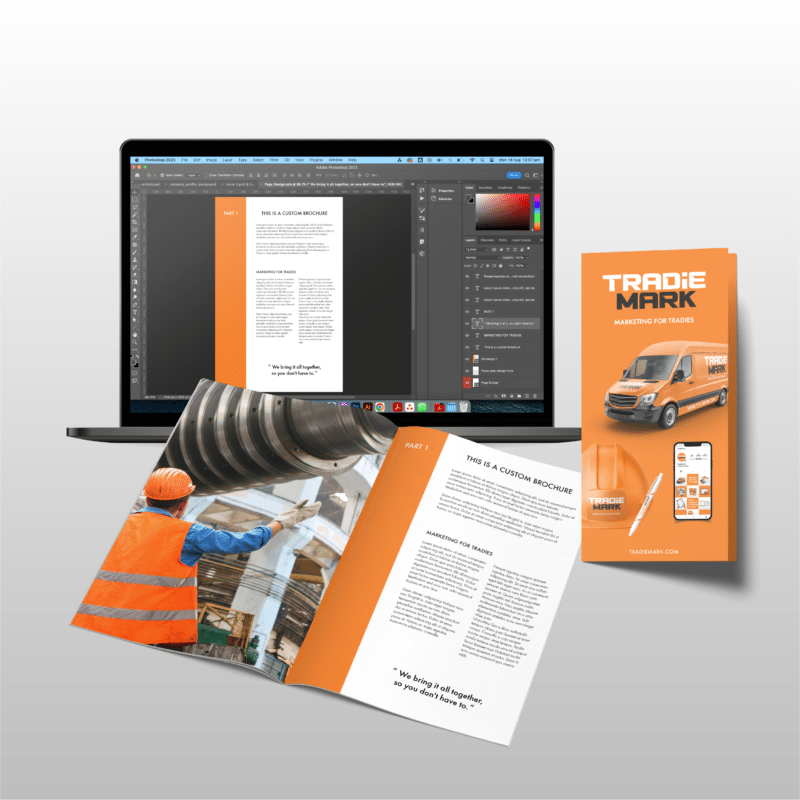 Tradie Brochure Design and Print