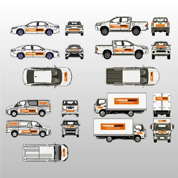 Custom Vehicle Graphics Design Option 2